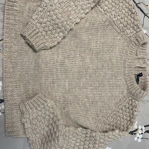 SportMax sweater size small in beige.